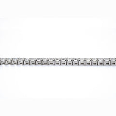 Tennis Bracelet Asscher Cut 10.63ct - 18k White Gold